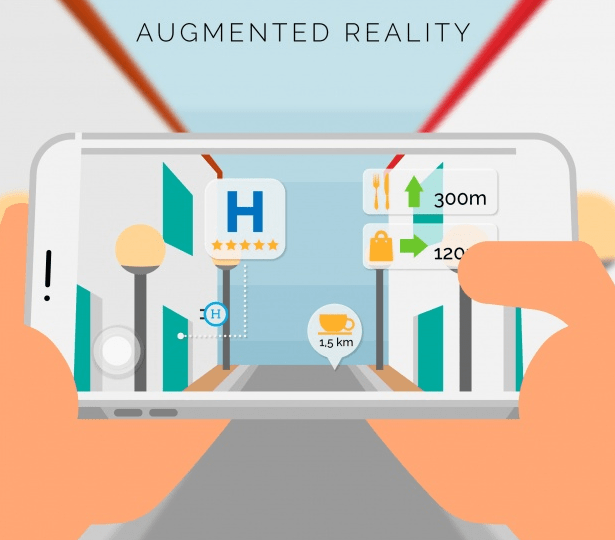 Se necesita tecnología sofisticada para crear experiencias de Realidad Aumentada (AR).
