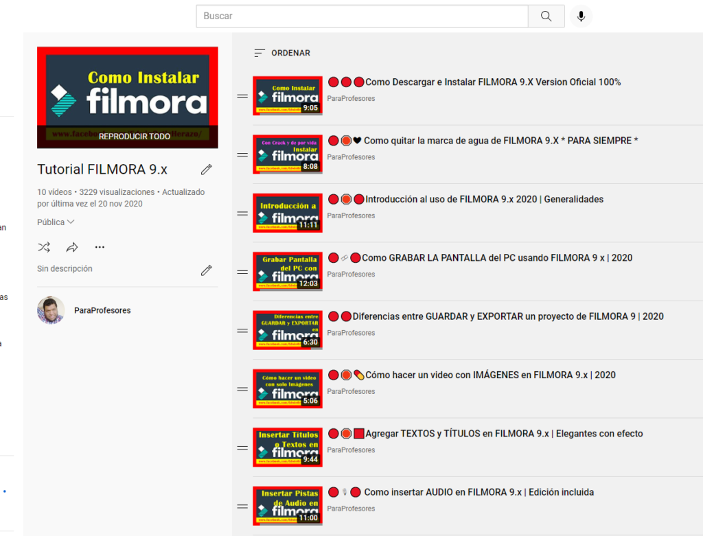 Cómo obtener Filmora 9.X